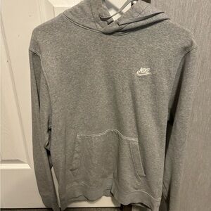 Small Grey Nike hoodie